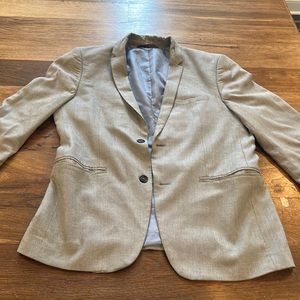 Zara grey suit USA 44 jacket; pants 34